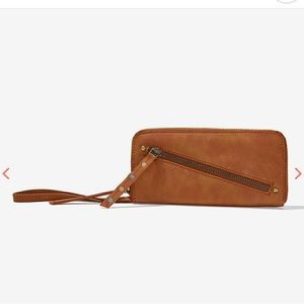 Free People Distressed Vegan Wallet Boho Preloved EUC - Picture 3 of 15